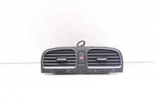 Grila aer bord centrala cu buton avarii, cod 5K0819728, VW Golf 6 (5K1) (id:695896)
