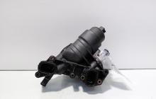 Carcasa filtru ulei cu racitor ulei, cod 152081926R, 70375888, Renault Trafic 3 Autobus (JG_), 1.6 DCI, R9M413 (id:696761)
