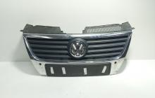 Grila bara fata centrala cu sigla si loc de senzori, cod 3C0853651, VW Passat (3C2) (id:697568)