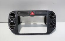 Grila aer bord centrala, Vw Golf 5 Plus (5M1) (id:698059)