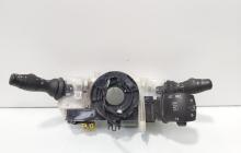 Spirala vol cu man semnal,  bloc lumini, functii auto, stergatoare si comenzi radio, cod 255670019R, Renault Megane 3 Combi (idi