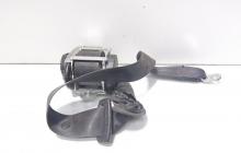Centura dreapta fata cu capsa, cod 1K4857706BK, Vw Golf 6 Cabriolet (517) (idi:697540)