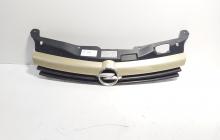 Grila bara fata centrala cu sigla, cod 13149466, Opel Astra H Combi (idi:697968)