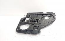 Macara cu motoras usa dreapta spate, cod 5K4839730J, VW Golf 6 (5K1) (id:699655)