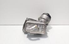 Carcasa filtru ulei cu racitor ulei, cod 6740273586, 897385813, Opel Astra J 1.7 CDTI, A17DTR (id:700823)