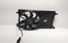 Electroventilator cu releu, cod 3M5H-8C607-RE, Ford Focus 2 (DA), 1.6 TDCI, G8DA (id:353235)