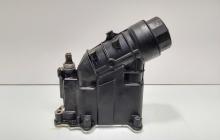 Carcasa filtru ulei cu racitor ulei, cod 7807799, Bmw 3 (F30) 2.0 diesel, N47D20B (id:702062)