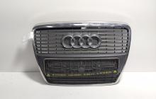 Grila bara fata cromata, cod 4F0853651S, Audi A6 (4F2, C6) (id:702738)