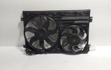 Grup electroventilatoare, cod 1K0121207BC, Vw Passat (362) 2.0 TDI, CFF (id:703132)