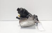 Carcasa filtru ulei cu racitor ulei, cod 152085948R, Renault Grand Scenic 3 1.6 DCI, R9M402 (id:703940)
