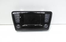 Display navigatie, cod 5E0919605D, Skoda Octavia 3 (5E3) (id:706370)