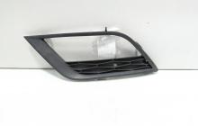 Grila proiector ceata stanga, cod 6J0853665F, Seat Ibiza 5 (6J5) (id:706637)