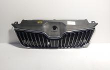 Grila bara fata centrala cu loc distronic, Skoda Superb III Combi (3V5) (id:706649)