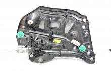 Macara cu motoras usa stanga spate, cod 8H0839397A, Audi A4 Cabriolet (8H7) (id:707437)