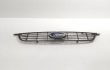 Grila bara fata centrala cu sigla, cod 8M51-8200-AE, Ford Focus 2 (DA) facelift (id:707049)