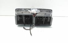 Grila aer bord centrala cu buton avarii, cod 5L0820951, Skoda Yeti (5L) (id:707977)