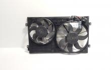 Grup electroventilator, cod 1K0121207T, Vw Golf 5 Variant (1K5) 1.9 TDI, BLS (id:708542)