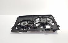 Grup electroventilator, cod 1K0121207T, Vw Golf 5 Variant (1K5) 1.9 TDI, BLS (id:708542)