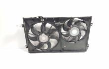 Grup electroventilator, cod 1K0121207T, Audi A3 Cabriolet (8P7) 2.0 FSI, BLR (idi:709523)