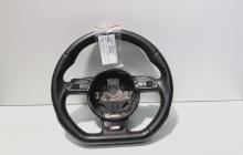 Volan piele perforata cu comenzi si padele, cod 8K0419091CP, Audi A4 Avant (8K5, B8) (id:712756)