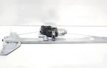 Macara cu motoras stanga fata, Peugeot Partner (II), 9680558180 (idi:405270)