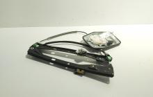 Macara cu motoras usa dreapta fata, cod 1K5837462B, Vw Golf 5 Variant (1K5) (id:714599)