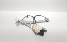 Macara cu motoras usa stanga spate, cod 827210008R, Renault Megane 3 Combi (id:715977)