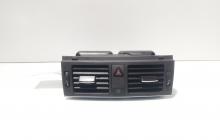 Grila aer bord centrala cu buton avarii, Mercedes Clasa C (W204) (id:716205)