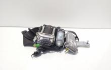 Centura stanga fata cu capsa si motoras, cod 616426600, Mercedes Clasa C (W204) (id:716222)