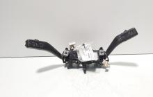 Maneta semnalizare cu tempomat si maneta stergatoare, cod 1K5953521AK, 1K5953502K, Skoda Superb II (3T4) (id:716462)