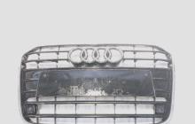 Grila bara fata centrala cu sigla si loc de senzori, Audi A6 Allroad (4GH, C7) (idi:713634)