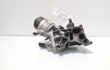 Carcasa filtru ulei cu racitor ulei, cod GM55238292, Opel Astra J Combi, 1.3 CDTI, A13DTR (idi:717870)