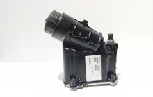 Carcasa filtru ulei cu racitor ulei, cod 70346292, Bmw 3 (E90) 2.0 diesel, N47D20A (id:652932)