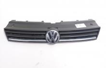 Grila bara fata centrala sus cu sigla, cod 6C0853653A, VW Polo (6R), facelift (id:719933)