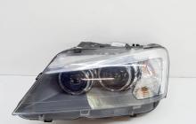 Far stanga cu lupa si xenon, Bmw X3 (F25) [Fabr 2010-2017]