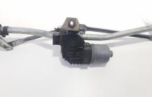 Motoras stergator fata, cod 8E1955119B, Audi A4 Avant (8ED, B7) vol pe stanga (id:722004)