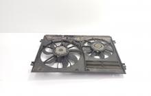 Grup electroventilatoare, cod 1K0121207AD, Vw Golf 5 Plus (5M1) 2.0 TDI, BKD (id:724231)
