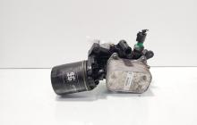 Carcasa filtru ulei cu racitor ulei, cod 04B115389B, 03L117021C, Seat Ibiza 5 (6J5), 1.4 TDI, CUS (idi:719982)