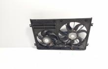 Grup electroventilatoare, cod 1K0121207AQ, VW Scirocco (137) 2.0 TDI, BMR (idi:726693)