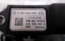 Senzor presiune gaze, 059906051A, 0281006006, Audi A4 (8K2, B8) 2.0tdi (id:203055)