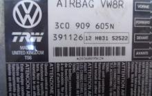 Calculator airbag 3C0909605N, Vw Passat (3C2) 2005-2010 (id:204170)