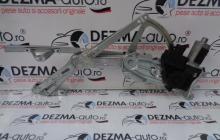 Macara cu motoras dreapta fata, GM13100418, GM13101481, Opel Astra H combi 2004-2008