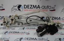 Macara cu motoras dreapta fata, 128000472, Renault Megane 2 combi, 2003-2008