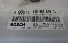 Calculator motor 038906019CJ, 0281010302, Vw Golf 4 (1J1) 1.9tdi