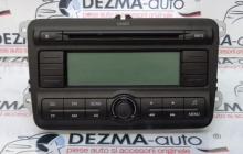Radio cd 5J0035161A, Skoda Fabia 2 (5J) 2006-2013 (id:215256)