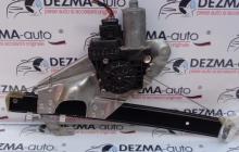 Macara cu motoras dreapta spate, 4B0839398B, 4B0959802B, Audi A6 Avant (4B, C5) 1997-2005