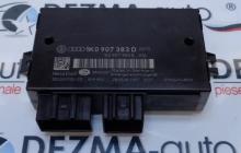 Modul control carlig, 1K0907383D, Skoda Octavia 2 (1Z3) 1.9tdi