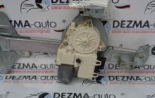 Macara cu motoras stanga spate, 9647444380, Citroen C4 coupe