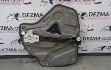 Macara cu motoras stanga spate 1Z0839655C, 1K0959703J, Skoda Octavia 2 (1Z3) 2004-2013 (id:222911)