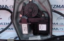 Macara cu motoras stanga fata 1K3837461A, 1K0959702E , Vw Golf 5 (1K1) 2003-2009 (id:223218)
